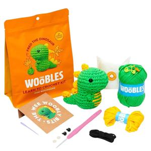 다기능 코바늘 봉제인형 키트 (코바늘 포함) 수제 DIY 코바늘 키트 미완성품 초보자용 털실 세트 키트
