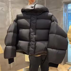 패션 두꺼운 따뜻한 후드 코튼 패딩 코트 여성 가을 ​​겨울 캐주얼 빵 퀼트 자켓 여성 따뜻한 눈 겉옷