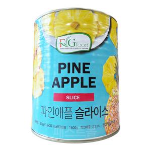 FG 파인애플 슬라이스 3kg
