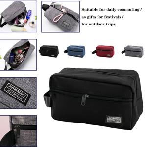 여성과 남성을 위한 중성 성별 핸드백은 여행 중 휴대하기에 적합하며, 화장품 가방과 핸드백으로도 사용할 수 있습니다.