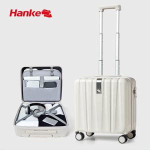 Hanke 비즈니스 언더시트 여행 가방, 수하물 언더시트 하드 쉘, 100% PC 스피너 휠 탑승, 14 인치, 16 인치