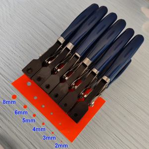 둥근 구멍 펀치 종이 PVC 카드 원형 펀칭 도구 2mm 3mm 4mm 5mm 6mm 8mm 슬롯 펀치 3x13mm 태그 절단 도구