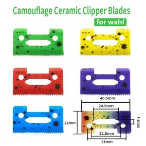 Wahl 8148 헤어 트리머 기계 용 교체 세라믹 블레이드 커터 전문 이발사 클리퍼 블레이드 살롱 스타일링 도구