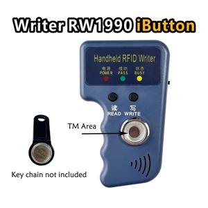 RW1990 TM 복사기 RFID 복사기 리더기 TM1990 DS-1990A I 버튼 핸드 헬드 125KHz T5577 EM4305 EM4100 키 태그 카드
