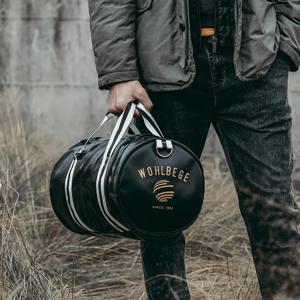 PU 가죽 체육관 가방 여행 토트 더플 남성 스포츠 피트니스 비즈니스 수하물 핸드백 신발, 주말 야외 캐주얼 가방