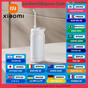 XIAOMI MIJIA 구강 세정기 F400,4 기어 플러시 모드, 200mL 대용량 물 탱크, 치과용 물 Flossers Pick jet, Type-C 충전