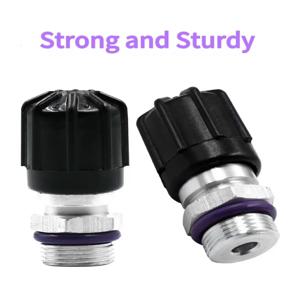 2PC 하이 로우 사이드 A/C 서비스 충전 포트 에어컨 시스템 볼 밸브 코어 Au for BMW Benz Audi VW Maiteng Kaidi Tiguan