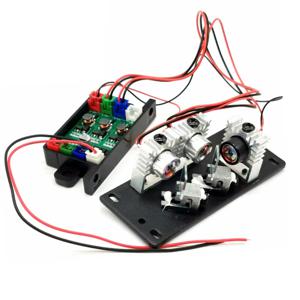 RGB 백색광 스테이지 레이저 모듈, 레드 그린 블루 TTL 변조, DC12V, 500mW
