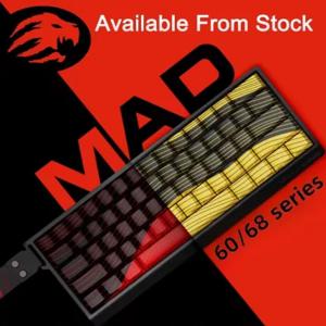 MADLIONS MAD 60/68HE 마그네틱 스위치 키보드 유선 게이밍 키보드 핫 스왑 빠른 트리거 커스텀 키보드 PC 게이머 액세서리