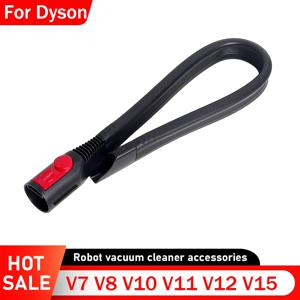 다이슨 V7 V8 V10 V11 V12 V15 클리너용 로봇 진공 소프트 플랫 석션 노즐 헤드 부품, 부드럽고 유연한 틈새 청소 도구