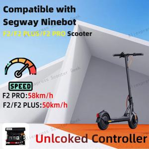 세그웨이 나인봇 F2/F2 II/F2 PLUS/F2 PRO E D 스쿠터용 58km/h 커스텀 컨트롤러 무제한 속도 32km 58km/h 메인보드 부품