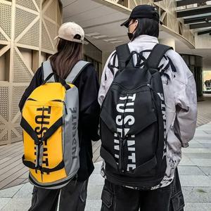 대용량 방수 다기능 스포츠 숄더백, 스포츠 피트니스 배낭, 신발 칸막이 여행 가방