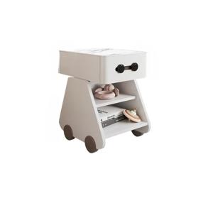 로봇 창조적 인 어린이 침대 옆 테이블 소년과 소녀 침실 만화 자동차 침대 옆 테이블