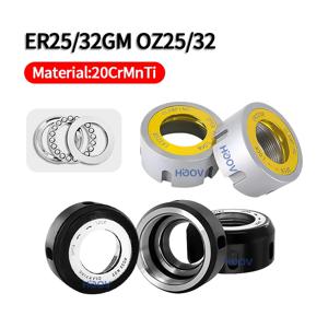 다이나믹 밸런스 너트 ER20GM ER25GM ER32GM ER40GM ER16GM OZ25 OZ32 고정밀 너트 렌치, 공구 홀더 브래킷 공구용