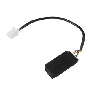 클래식 자동차 라디오 오디오 어댑터 블루투스 AUX 케이블 마이크 Toyota Camry Corolla RAV4 용 핸즈프리 음악 인터페이스 디스크 박스