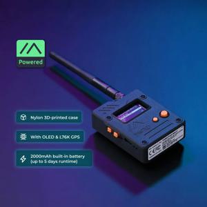 메쉬스타틱 노드 Wio 트래커 L1 LoRa Wio-SX1262 862-930MHz 868MHz 915MHz NRF52840 L76K GPS, 무선, 저전력, 개발 보드