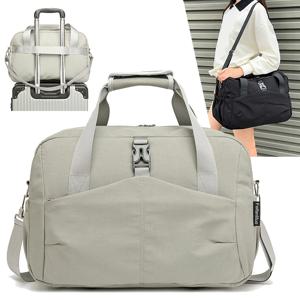 여성 여행 토트 백 캐주얼 야외 여행 짧은 여행 수하물 어깨 가방 휴대용 통근 체육관 피트니스 스포츠 핸드백