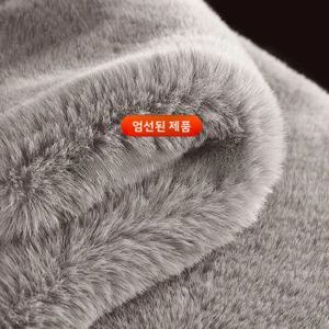 따뜻한 무릎 보호대 미끄럼 방지 커버 인조 모피 노인용 추운 다리 보호 남녀 공용 관절 보호 겨울 가정용 무릎 보호대