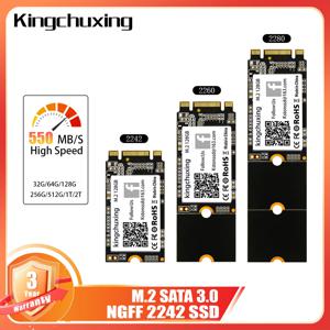 Kingchuxing M.2 NGFF SSD 2280 2260 2242 1TB 512GB 256GB 128GB SATA 솔리드 스테이트 드라이브 묶음