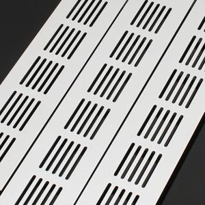 50mm 환기 그릴 알루미늄 합금 통기성 메쉬 블랙 캐비닛 공기 환기 커버 신발 캐비닛 환기 배기 냉각 그리드