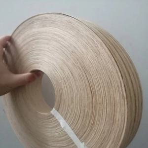 25 미터/롤러 너비: 20mm 25mm 30mm 35mm 40mm 두께: 0.5mm 천연 단단한 나무 화이트 오크 가장자리 밴딩 목재 베니어 시트