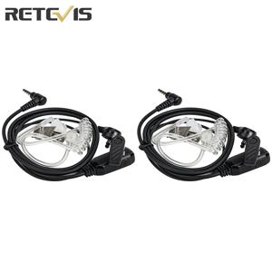 Retevis EAY001 워키토키 에어 튜브 이어피스 PTT 3.5mm 싱글 니들 라디오 이어폰 (Retevis RB19 RB619 RT622P B3S B63S 호환)