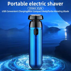 저주파 고속 미니 전기 면도기 충전식 휴대용 원스텝 분해 및 간편한 청소 빠른 면도 도구