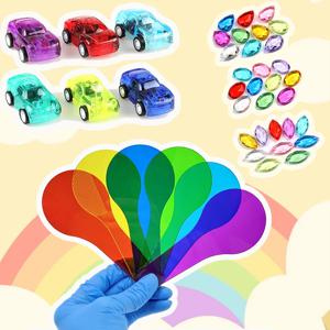 몬테소리 라이트 테이블 장난감 색칠 재료 몬테소리 감각 장난감 2 년 바쁜 보드 액세서리 조기 학습 게임 장난감