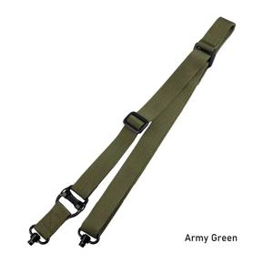 전술 듀얼 포인트 나일론 슬링, 사냥 및 야외 모험에 적합한 조절 가능
