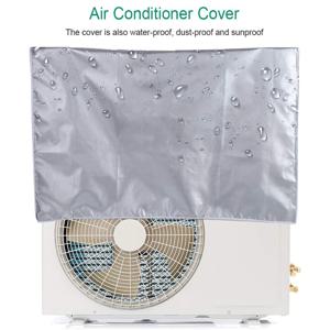 1PC 에어컨 커버, 실외 본체, 실외기 커버, 벽걸이형 에어컨 윈드 디플렉터, 더스트 커버 코브