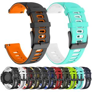 TicWatch Pro 3 울트라 시계 밴드 GPS/LTE 용 20mm 22mm 실리콘 스트랩 Ticwatch GTX S2 E2 E3 GTH/GTW 스포츠 팔찌 시계 밴드