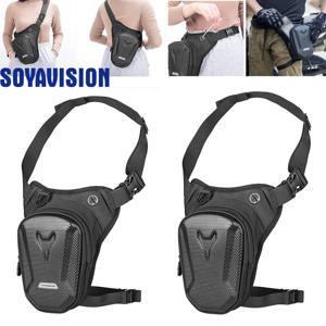 하드 쉘 드롭 다리 가방 오토바이 방수 허리 가방 야외 승마 사이클링 하이킹 낚시 등산을위한 엉덩이 부랑자 패니 팩