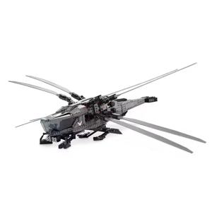 새로운 MOC 테크니컬 1369PCS 라콘스 로얄 오르니토퍼 듄 빌딩 블록 10327 크리스마스 할로윈 파티 선물용 브릭