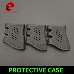 전술 권총 고무 그립 안티 슬립 장갑 글록 17 19 20 21 22 23 31 32 전술 사냥 액세서리