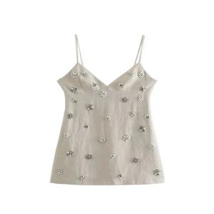 여성 시크 패션 민소매 인레이 미니 드레스 빈티지 얇은 스트랩 여름 여성 드레스 베스티도스 무헤르