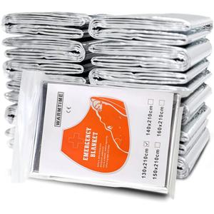 4pcs 비상 Mylar 열 담요 호일 공간 담요 NASA 바디 워머 야외 응급 처치 캠핑 하이킹 여행을 위해 설계