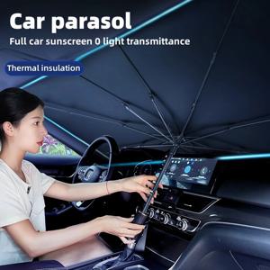 자동차 차양 우산 앞 유리 접이식 앞 파라솔 우산 유형 자동차 창용 차양 여름 태양 보호 액세서리