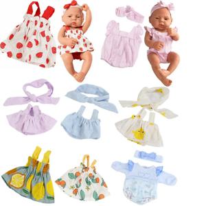 인형 옷 드레스 점프 슈트 조끼 40cm 새로운 아기 다시 태어난 미국 인형 아기 소녀 DIY 의류 장난감 16 인치 인형