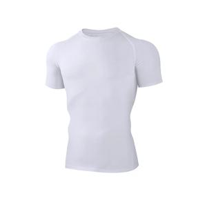 새로운 스포츠 엘리트 반팔 속건성 의류, 남성용 피트니스, 달리기, 농구 훈련 탄력 있는 타이트한 의류