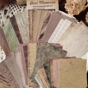60 개/갑/팩 레트로 편지 핸드북 크리 에이 티브 재료 종이 꽃 콜라주 장식 스티커 메모