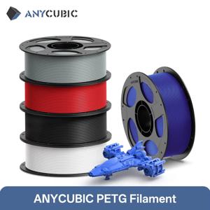 애니큐빅 PETG 3D 프린터 필라멘트 1kg/롤 멀티컬러 1.75mm 플라스틱 3D 프린터 필라멘트 (Kobra 3 Combo S1C FDM 3D 프린터용)