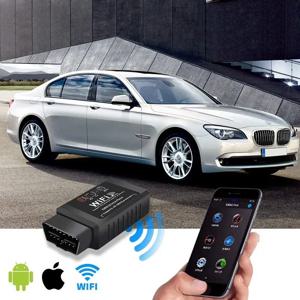 Obd2 wifi elm327 v 1.5 스캐너 for iphone ios/android 자동 obdii obd 2 odb ii elm 327 v1.5 wi-fi 코드 리더 진단 도구
