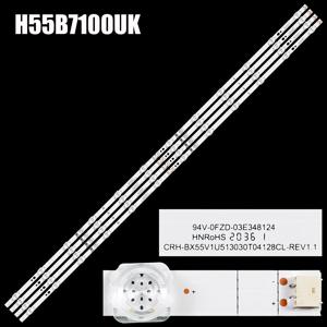 LED 백라이트 스트립, U55E9000H H55BE7200 H55BE7400 H55BE7000UK H55BE7000IL H55B7100UK H55B7100 CRH-BX55V1U513030T04128CL-REV1.1