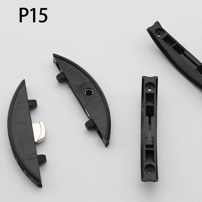 50 쌍 목공 Lamino 보이지 않는 커넥터 재사용 가능한 액세서리 P15 P14 Lamino Slotting Machine 용 합판 2 in 1 패스너