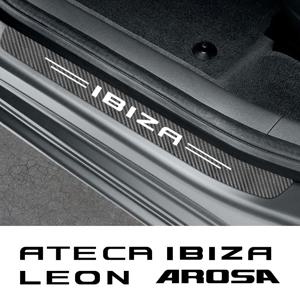 자동차 도어 씰 스티커 임계 값 보호기 자동 장식 튜닝 DIY 트림 데칼 액세서리 좌석 Leon Ibiza Arona Ateca