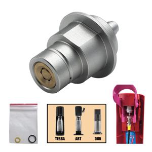 소다 워터 퀵 커넥터 Sodastream Terra DUO ART 퀵 연결 필링 어댑터 8mm 퀵 디스커넥트가 있는 필링 스테이션