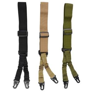 전술 조정 가능한 2 포인트 퀵 릴리스 슬링 나일론 어깨 스트랩 사냥 액세서리