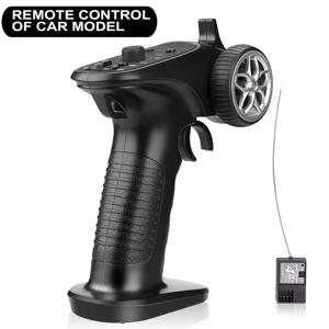 RC 2.4GHz TX-4 리모컨 4채널 디지털 라디오 송신기 및 수신기 1/8 1/10 RC 자동차 보트 탱크 크롤러 SCX10용