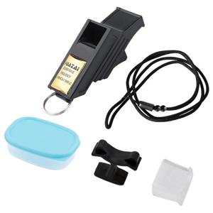 박스 포장 에코 친화적 인 ABS 높은 데시벨 심판 호루라기 입 가드 구조 호루라기