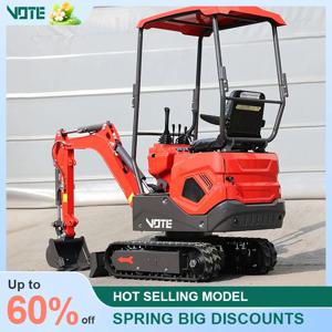 맞춤형 EPA 엔진 미니 굴삭기 1.2톤 미니 굴삭기 유압식 소형 굴삭기 도매 가격 미니펠레 미니 굴삭기